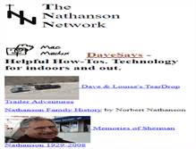 Tablet Screenshot of nathanson.org